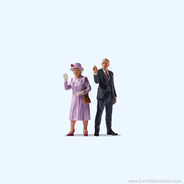 Preiser 28283 Preiser 'Queen Elizabeth II & Prince Philip'