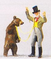 Preiser 29041 Bear-Trainer with Bear