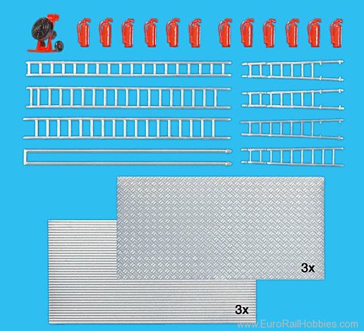 Preiser 31026 Positive pressure ventilation fan, fire extin