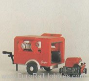 Preiser 31112 Fire fighting trailer 