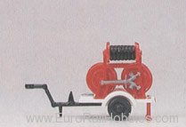 Preiser 31254 Ziegler FD hose trailer 