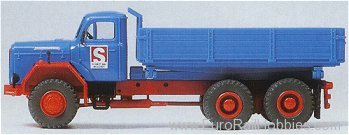 Preiser 31311 Construction - Dump Truck -- Magirus F 200 D 