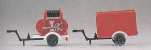 Preiser 35010 Ziegler 2B/2C w/hose trlr 