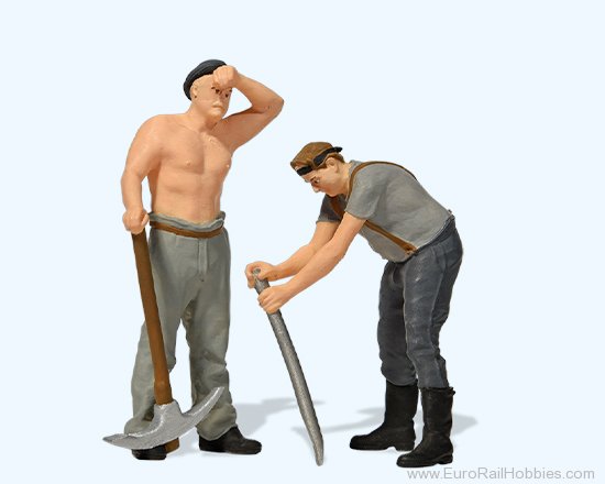Preiser 44943 Track Construction Workers Era II/III