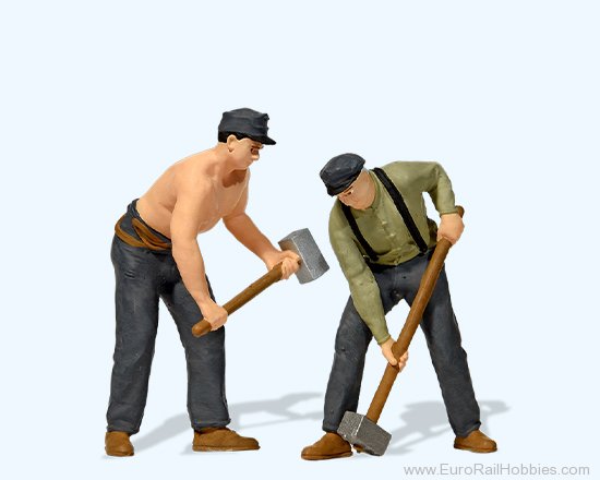 Preiser 44944 Track Construction Workers Era II/III