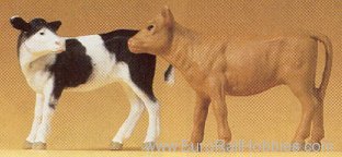 Preiser 47005 Pair of Standing Calves 