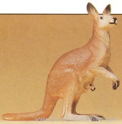 Preiser 47537 Standing Kangaroo -- Standing Kangaroo 