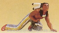 Preiser 54612 Indian warrior crawling 