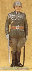 Preiser 56000 Germ officer std w/sword 