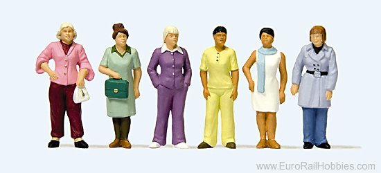 Preiser 68215 Standing women. Carefully hand painted