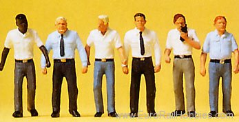 Preiser 72412 Airport Personel Working -- 1:72 