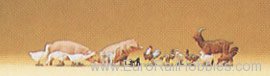 Preiser 79093 Animals -- Set of Small Animals 