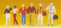 Preiser 80901 Pedestrians -- People Walking 1:200 for Archi