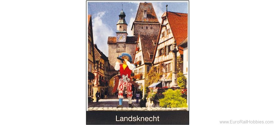 Preiser 99507 Landsknecht Soldier with transverse flute