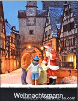 Preiser 99600 Santa Claus w/Mother & Child