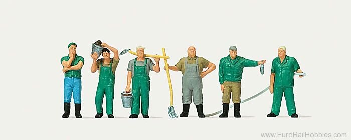 Preiser MER0212559 Merten Zookeepers