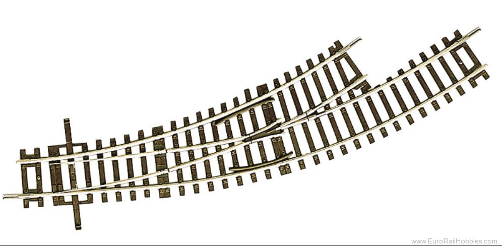 Roco 42466 Curved turnout left BWl2/3