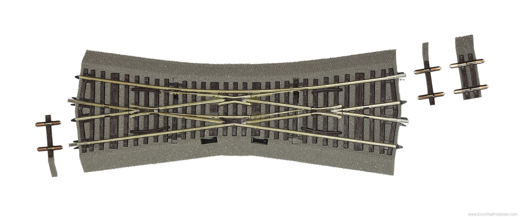 Roco 42547 Roco Single slip turnout EKW15 (Replaces form