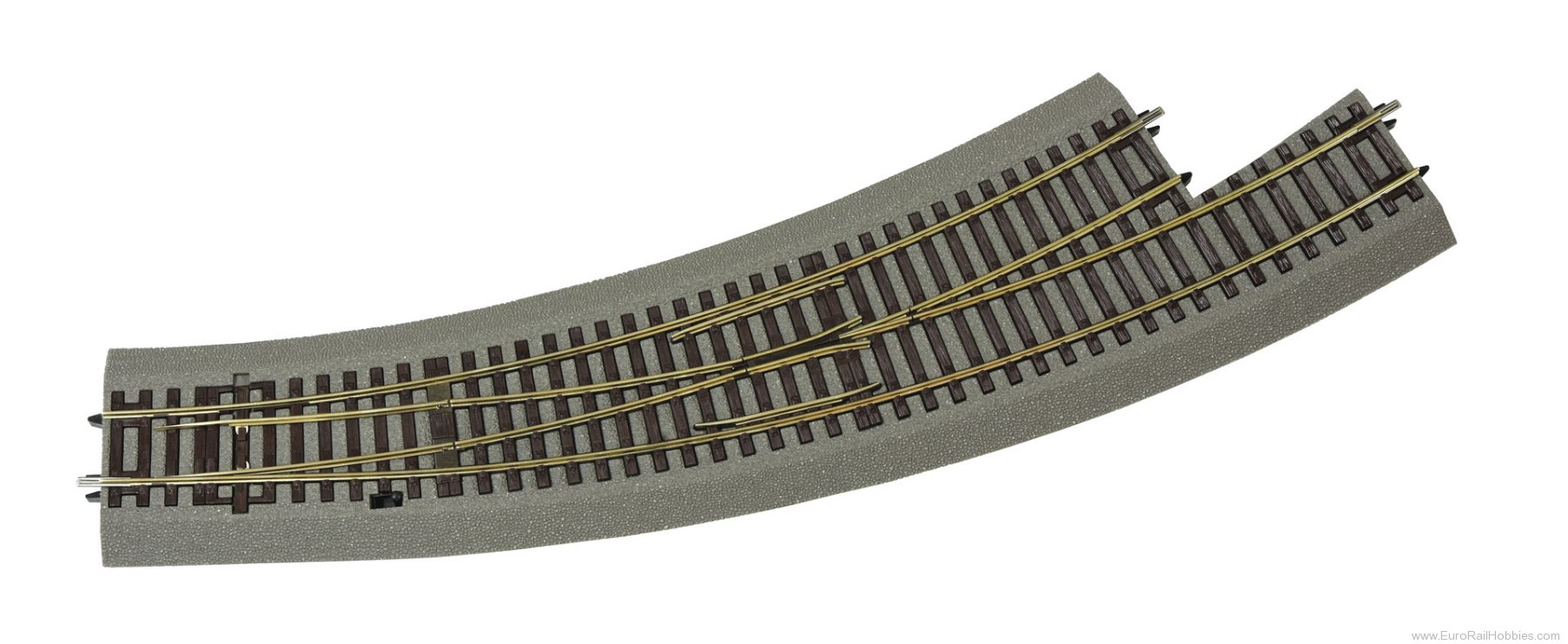 Roco 42574 Curved turnout left BWI5/6 (RocoLine with Tra