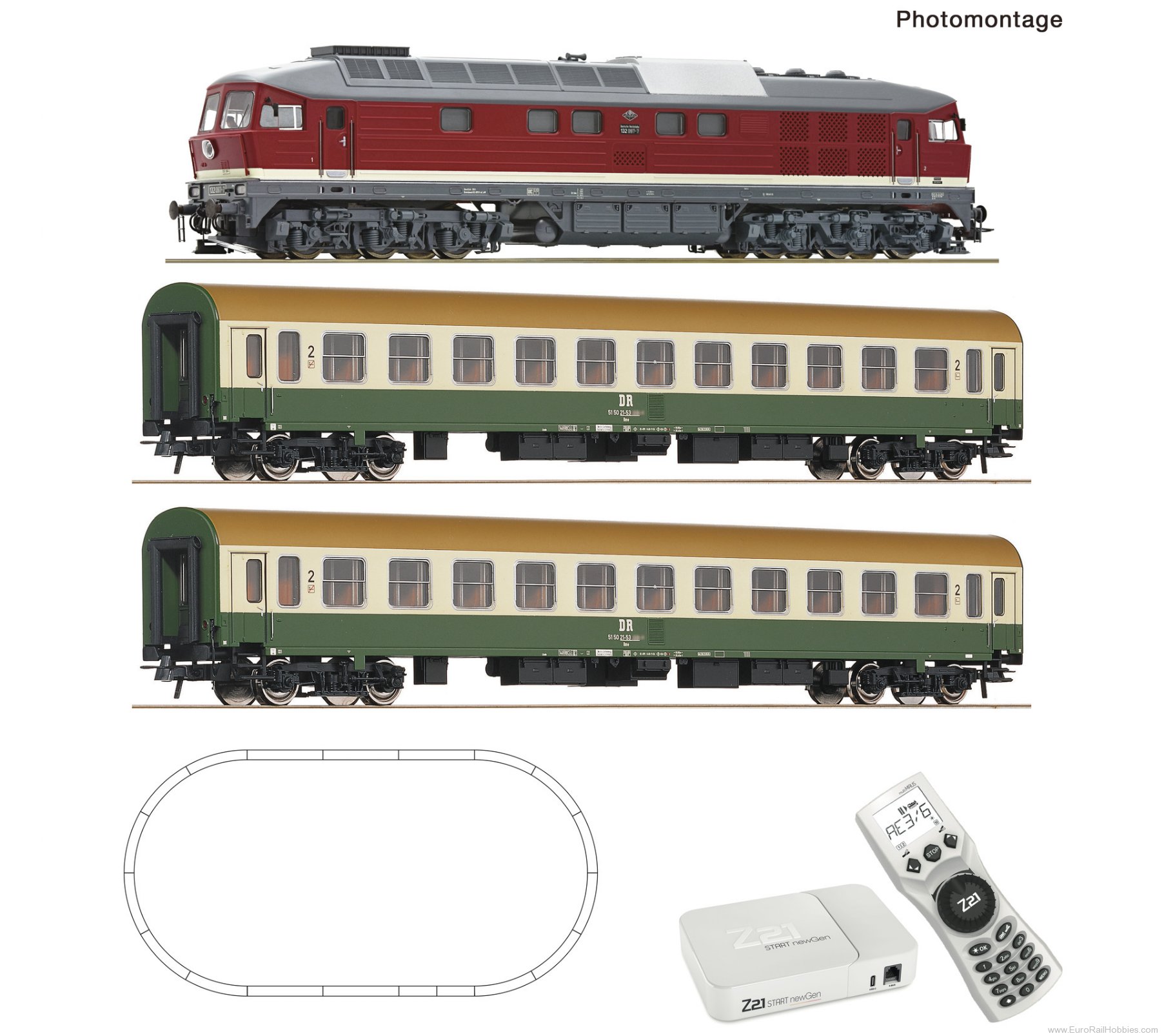 Roco 5110015 Roco Z21 newGen Start/Z21 MultiMaus DR BR 132