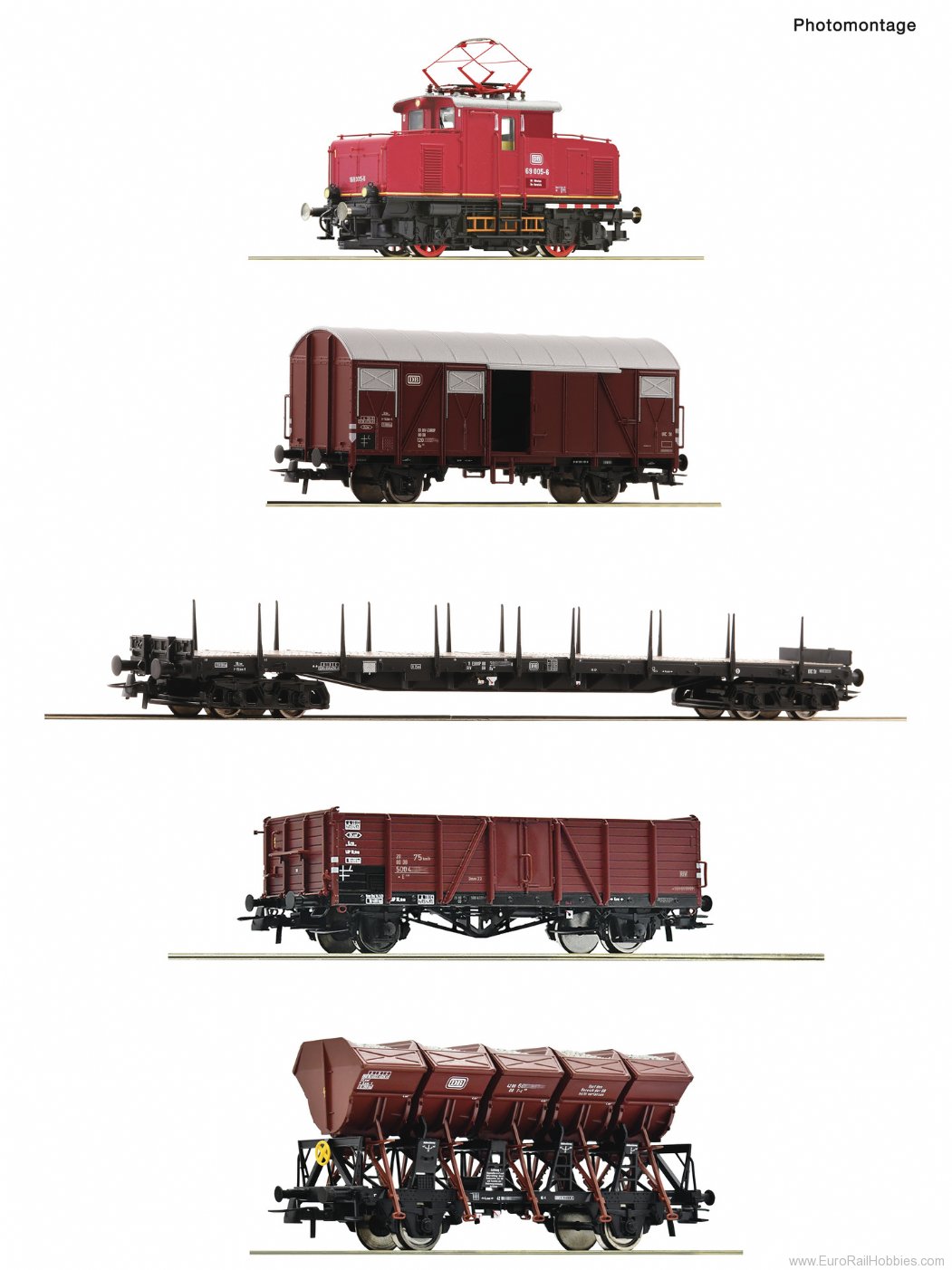 Roco 5520003 Roco DB 5-Piece Train Set: 'Oberammergau' (Ma