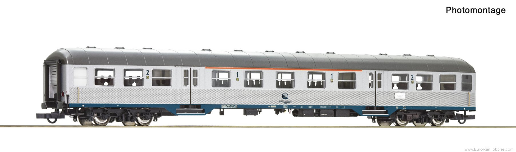 Roco 6200164 Roco DB Silberling 1./2. Class Passenger Coac