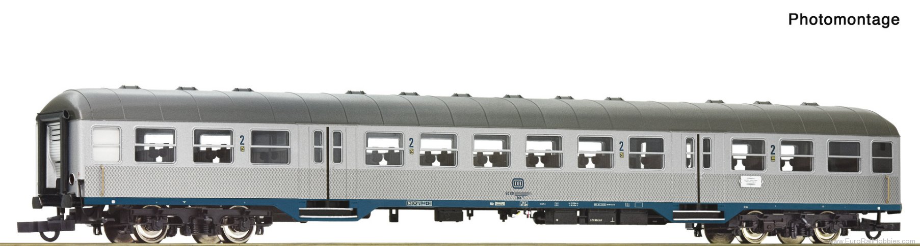 Roco 6200166 Roco DB Silberling  2nd Class Passenger Coach