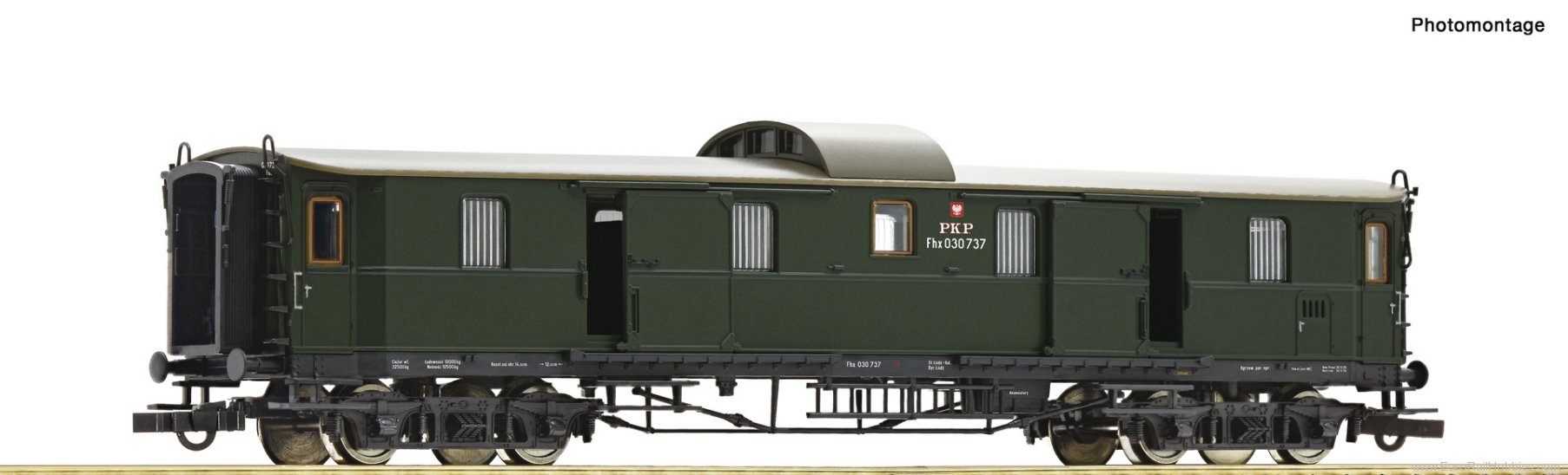 Roco 6200194 Roco PKP Express Train Baggage Coach