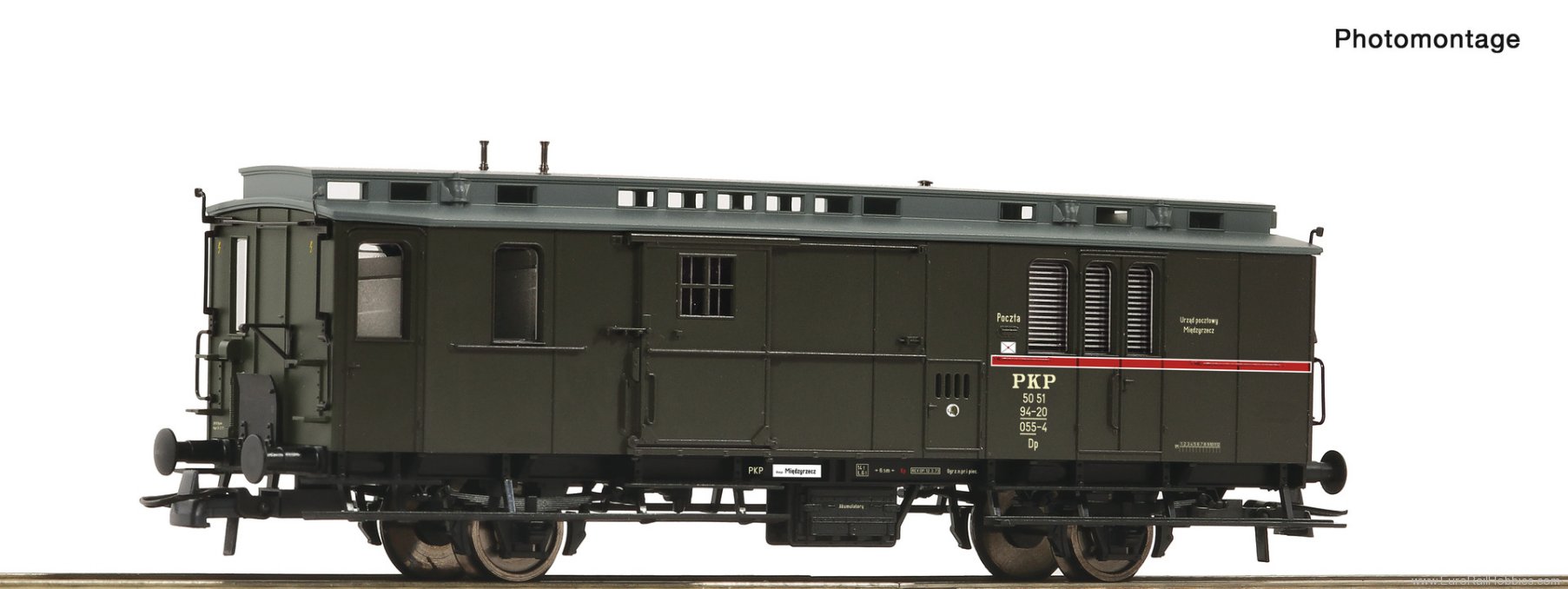 Roco 6200196 Roco PKP Mail/Baggage Coach