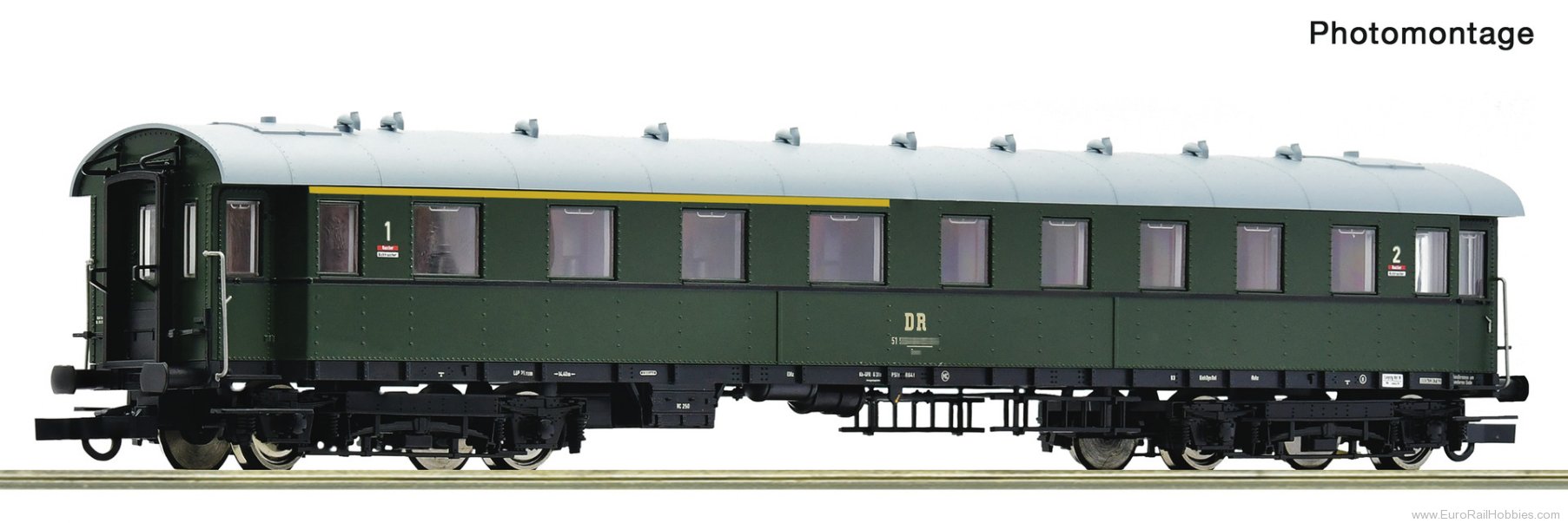 Roco 6200205 Roco DR 1st/2nd Class Passenger Coach 28 ABge
