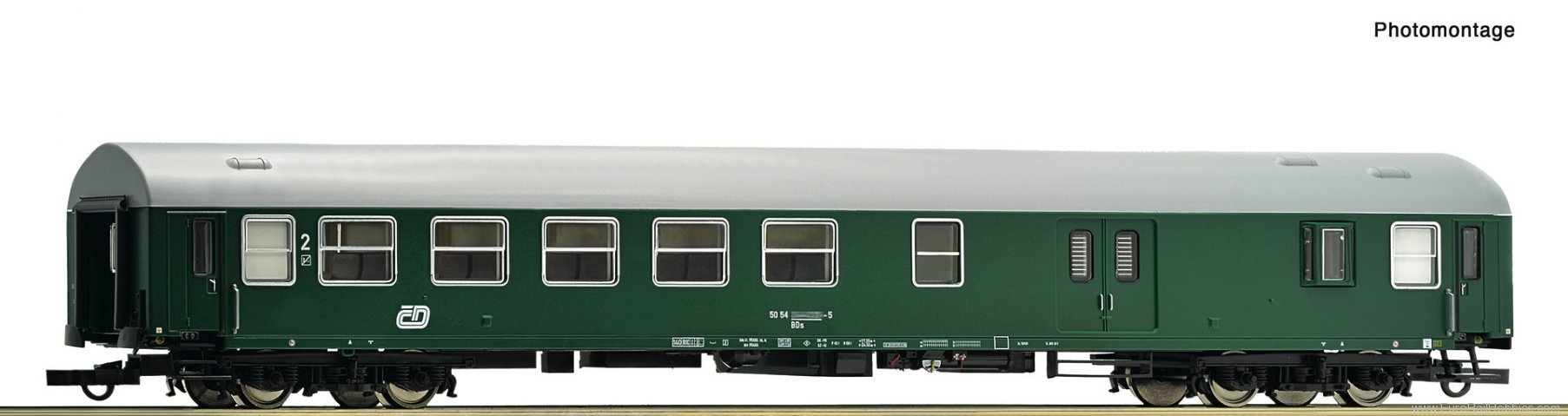 Roco 6200223 Roco CD 2nd Class  Y/B 70 Passenger Baggage C