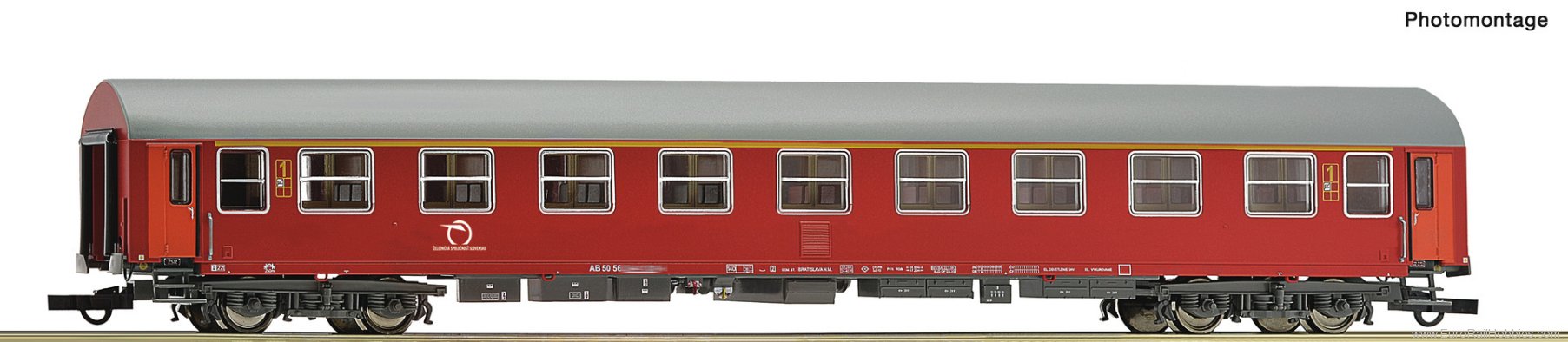 Roco 6200230 Roco ZSSK Y/B 70 1st Class (Red) Passenger Co