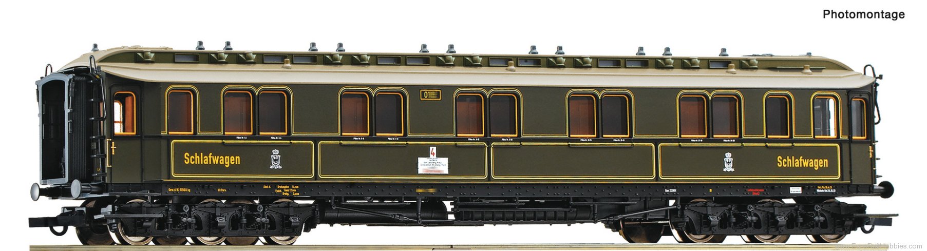 Roco 6200240 Roco KPEV Sleeping Coach