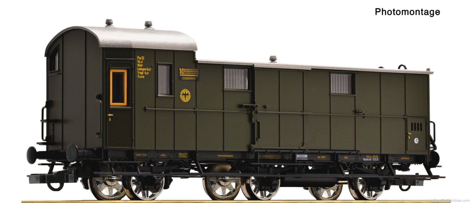 Roco 6200256 Roco DRG Baggage Car
