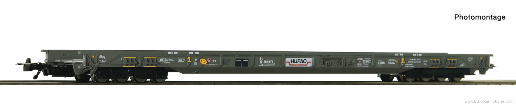 Roco 6600093 Roco Hupac Rolling Highway Car