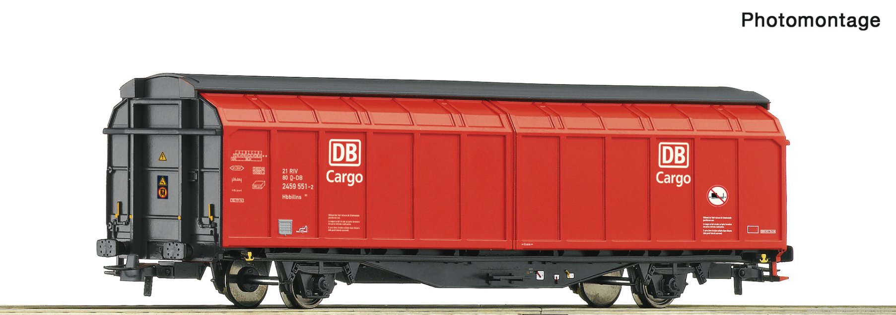 Roco 6600112 DB AG Sliding wall wagon (Factory Sold Out)