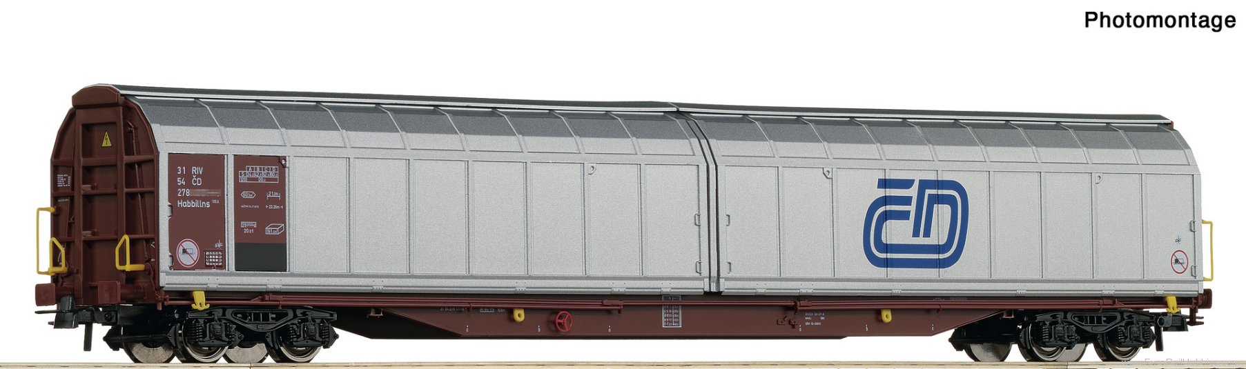 Roco 6600128 Roco CD Sliding Wall Wagon CD