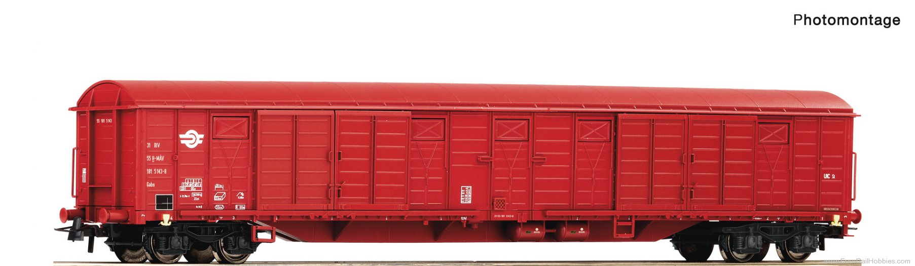 Roco 6600129 Roco MAV Covered Goods Wagon