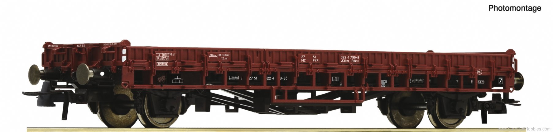 Roco 6600149 Roco PKP Low side Wagon