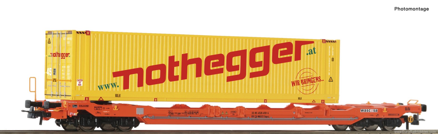 Roco 6600178 Roco Wascosa + Nothegger T5 Pocket Wagon
