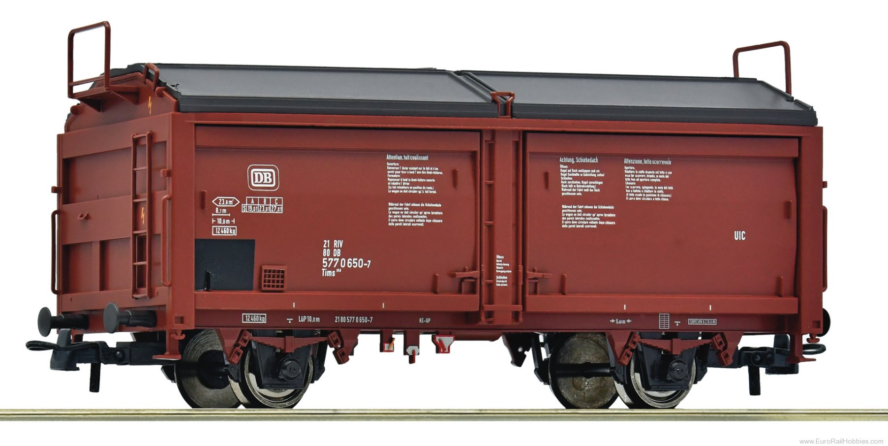 Roco 6600264 Roco DB Sliding roof/sliding wall wagon