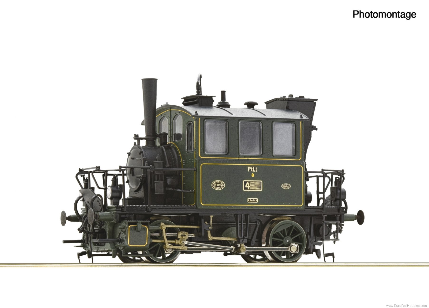 Roco 7100036 Roco K.Bay.St.B. PtL 2/2 Steam Locomotive