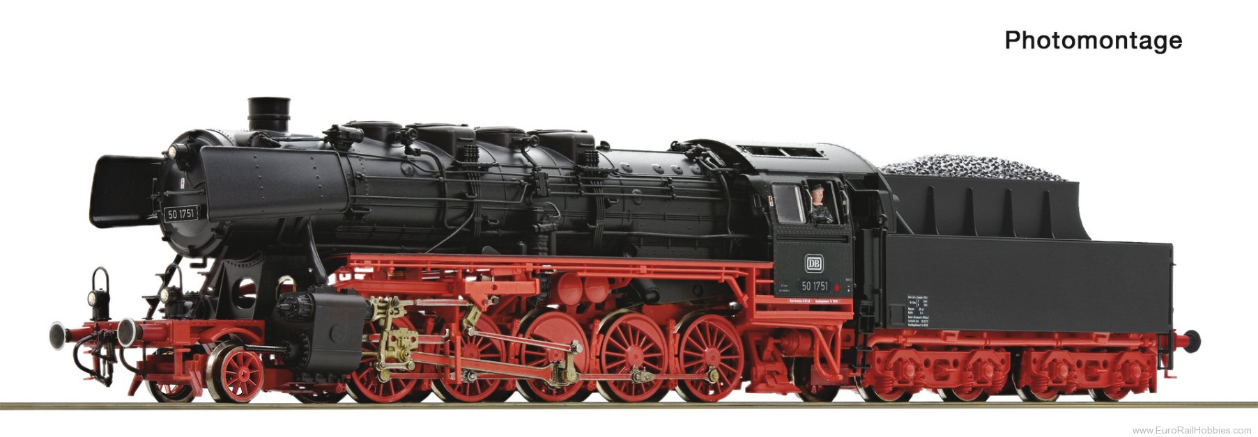 Roco 7100046 Roco DB 50 1751 Steam Locomotive