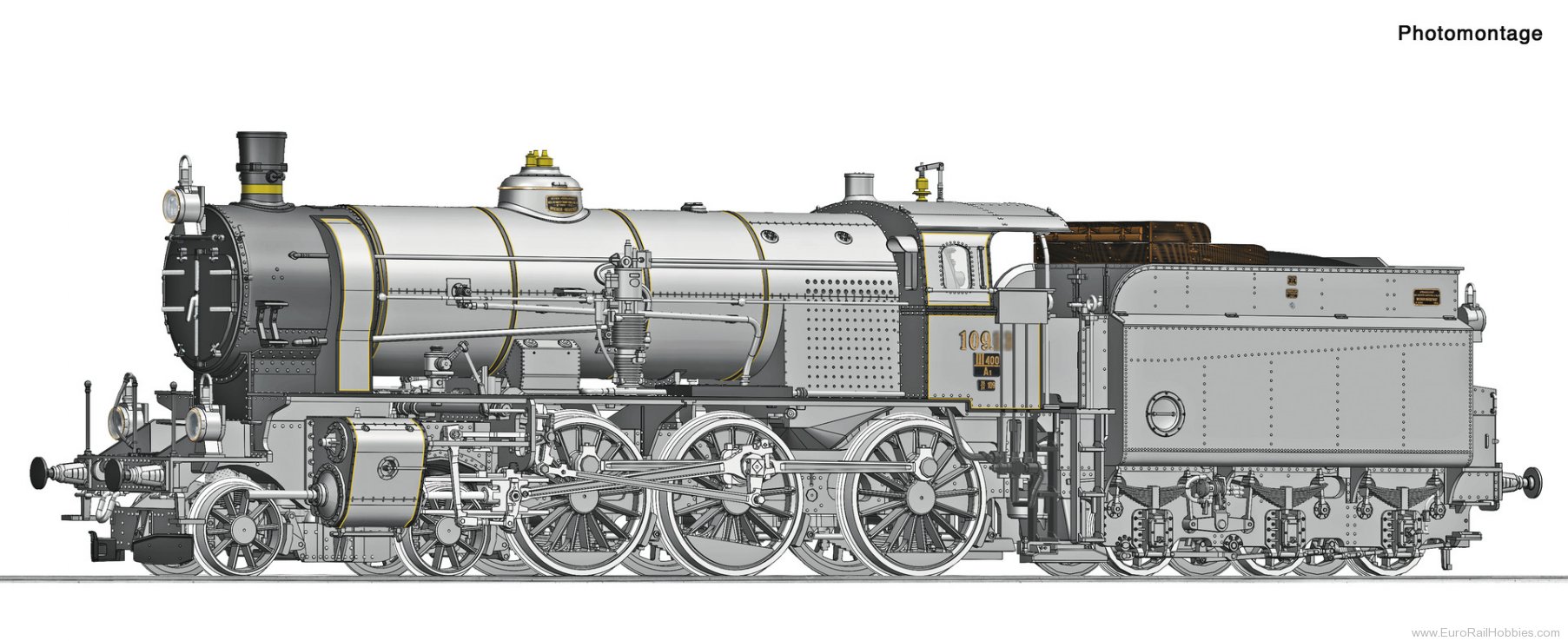 Roco 7100047 Roco OBB Rh 109 'Sudbahn' Steam Locomotive