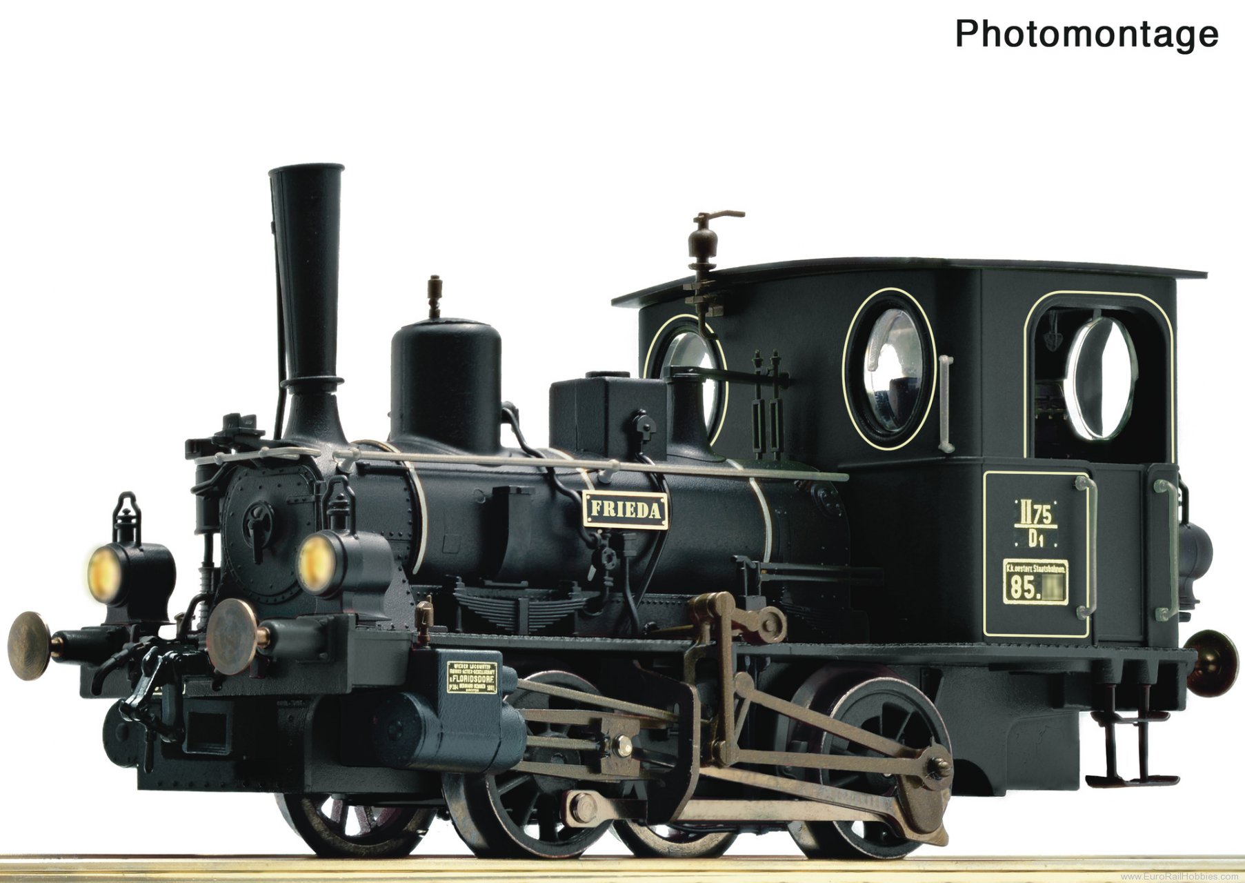 Roco 7110048 Roco KKSTB/BBÃ– Rh 85 Steam Locomotive DCC w/