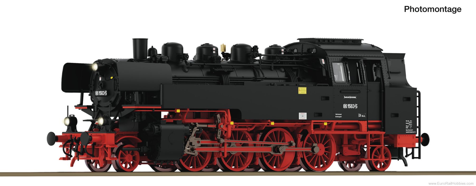 Roco 7120032 Roco DR BR 86 Steam Locomotive (Marklin AC Di