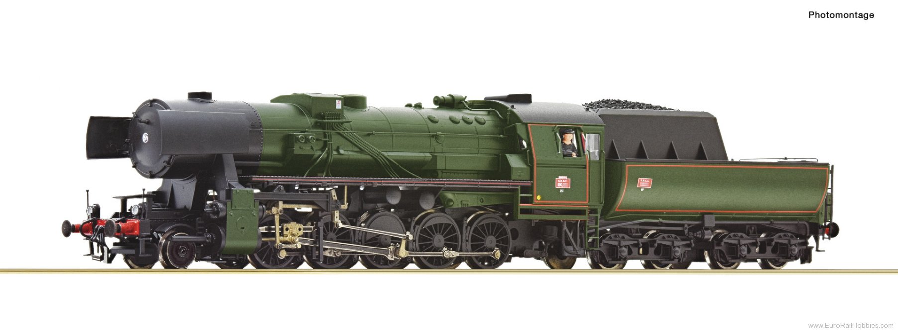 Roco 7120038 Roco SNCF 150Y Steam Locomotive (Marklin AC D