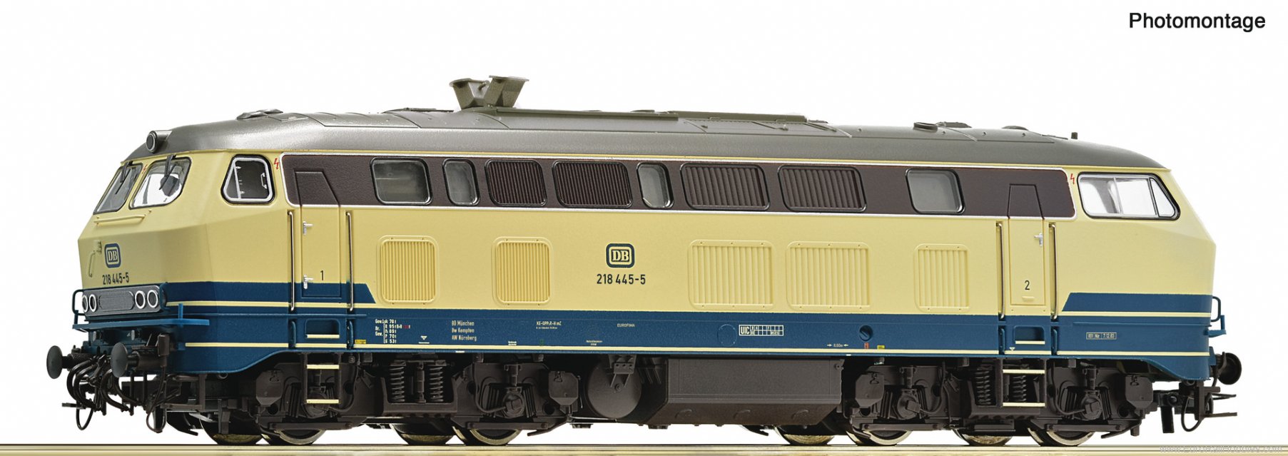 Roco 7300041 Roco DB Diesel locomotive 218 445-5