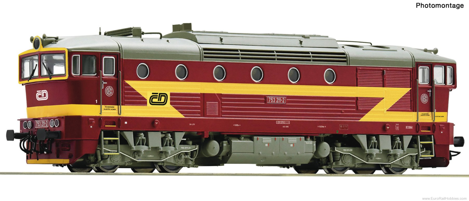 Roco 7300088 Roco CD 753 211 Diesel Locomotive