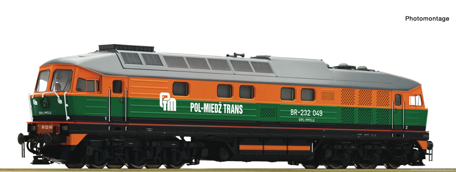 Roco 7310081 Roco BR 232 PMT Diesel Locomotive DCC w/Sound